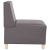 Sofa Fotel Szary 55 cm Skóra ekologiczna