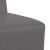 Sofa Fotel Szary 55 cm Skóra ekologiczna