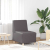 Sofa Fotel Szary 55 cm Skóra ekologiczna