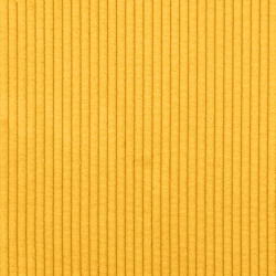Sofa Fotel Jasnożółty 55 cm Tkanina Kordowa