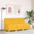 Sofa Fotel Jasnożółty 55 cm Tkanina Kordowa
