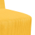 Sofa Fotel Jasnożółty 55 cm Tkanina Kordowa
