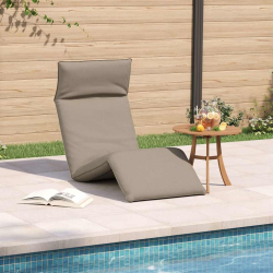 Leżak składany Taupe 175x54x8,5 cm Oxford Fabric