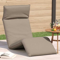 Leżak składany Taupe 175x54x8,5 cm Oxford Fabric