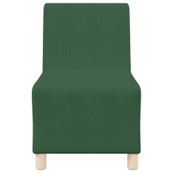 Sofa Fotel Jungle Green 55 cm Tkanina Corduroy