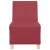 Sofa Fotel Wino Czerwone 55 cm Skóra ekologiczna