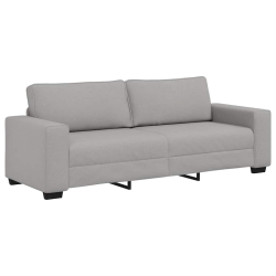 Sofa 3-osobowa, szara chmurowy, 180 cm, tkaniną
