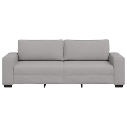 Sofa 3-osobowa, szara chmurowy, 180 cm, tkaniną