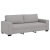 Sofa 3-osobowa, szara chmurowy, 180 cm, tkaniną