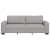 Sofa 3-osobowa, szara chmurowy, 180 cm, tkaniną