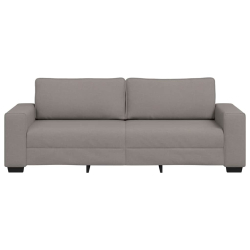 Sofa 3-osobowa, kolor taupe, 180 cm, tkaniną