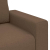 Sofa 3-osobowa, brązowa, 180 cm, tkaniną