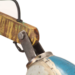 Lampa ścienna w industrialnym stylu, kolorowa, okrągła, E27