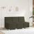Sofa Fotel Armia Zielony 55 cm Skóra zamszowa