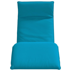 Leżak składany jasnoniebieski 175x54x8,5 cm Oxford Fabric