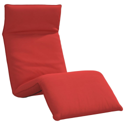 Leżak składany czerwony 175x54x8,5 cm Oxford Fabric
