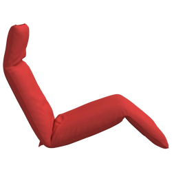 Leżak składany czerwony 175x54x8,5 cm Oxford Fabric