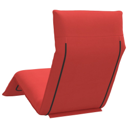 Leżak składany czerwony 175x54x8,5 cm Oxford Fabric