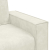 Sofa 3-osobowa, kremowy, 180 cm, tapicerowana aksamitem