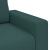 Sofa 3-osobowa, ciemnozielona, 180 cm, tkaniną