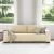 Sofa 3-osobowa, kremowa, 180 cm, tkaniną