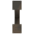 Nogi do stolika kawowego, 2 szt., naturalna stal, 50x(42-43) cm