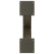 Nogi do stolika kawowego, 2 szt., naturalna stal, 50x(30-31) cm