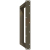 vidXL Nogi do stołu jadalnianego, 2 szt., 80x(72-73) cm, stal