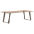 vidXL Nogi do stołu jadalnianego, 2 szt., 80x(72-73) cm, stal