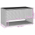 Pudełko na poduszki ogrodowe czarne 100x55x55,5 cm polirattan