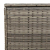 Skrzynka na poduszki ogrodowe Szara 100x55x55,5 cm Polirattan
