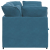 Sofa modułowa z poduszkami Velvet Blue