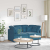 Sofa modułowa z poduszkami Velvet Blue
