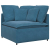 Sofa modułowa z poduszkami Velvet Blue