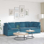 Sofa modułowa z poduszkami Velvet Blue