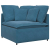 Sofa modułowa z poduszkami Velvet Blue