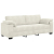 Sofa 3-osobowa, kremowa, 178 cm, aksamit