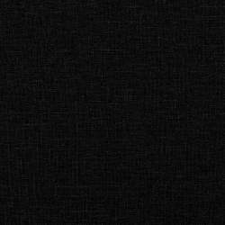 Sofa 2-osobowa Czarna 120 cm Tkanina