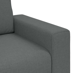 Sofa Fotel Ciemnoszary 60 cm Tkanina