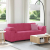 Sofa 3-osobowa, kolorze czerwonego wina, 178 cm, aksamit