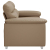 2-osobowa sofa, kolor cappuccino, 120 cm, sztuczna skóra