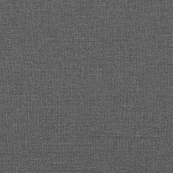 Sofa 2-osobowa Ciemnoszara 120 cm Tkanina