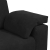 Sofa 3-osobowa, czarny, 178 cm, tapicerowana aksamitem
