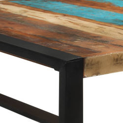 Stolik barowy, 175x90x110, lite drewno z odzysku