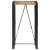Stolik barowy, 60x55x110, lite drewno z odzysku