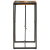 Stolik barowy, 60x55x110, lite drewno z odzysku