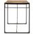 Stolik barowy, 175x90x110 cm, surowe lite drewno mango
