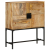 Kredens, 80x30x95 cm, surowe drewno mango