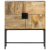 Kredens, 80x30x95 cm, surowe drewno mango