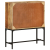 Kredens, 80x30x95 cm, surowe drewno mango